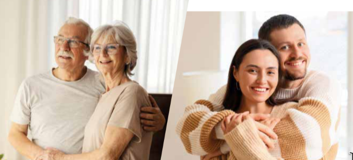 Couple d’hier et d’aujourd’hui